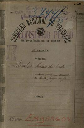 Reclamação Trabalhista nº 3.744/1935