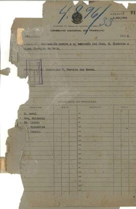 Reclamação Trabalhista nº 4.896/1933