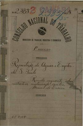 Reclamação Trabalhista nº 2.385/1935