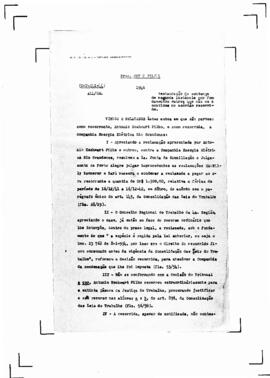 Acórdão nº 00241 de 1945