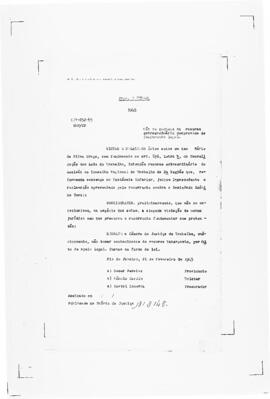 Acórdão nº 00152 de 1944