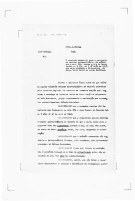 Acórdão nº 00276 de 1944