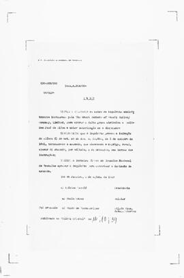 Acórdão nº 00389 de 1939