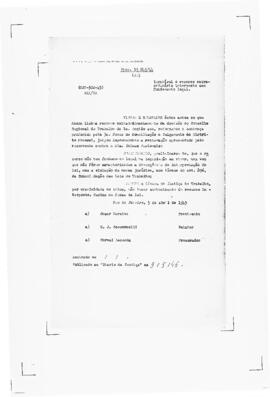 Acórdão nº 00302 de 1944