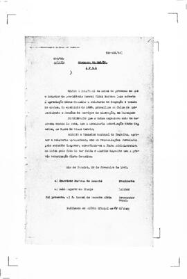 Acórdão nº 00285 de 1939