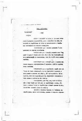 Acórdão nº 01503 de 1940