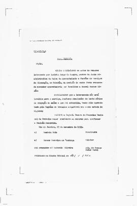 Acórdão nº 00625 de 1938