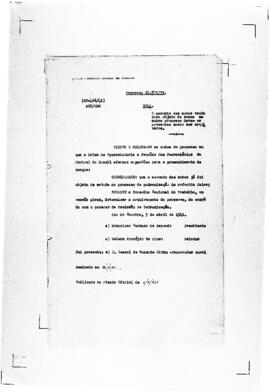 Acórdão nº 00426 de 1939