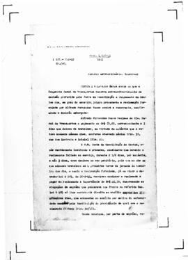 Acórdão nº 00852 de 1945