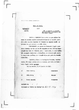 Acórdão nº 00044 de 1945