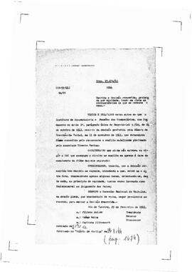 Acórdão nº 00053 de 1941