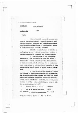 Acórdão nº 00524 de 1938