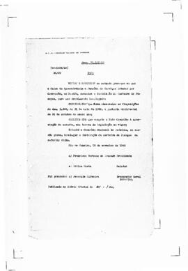 Acórdão nº 01465 de 1940