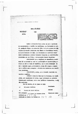 Acórdão nº 00153 de 1941