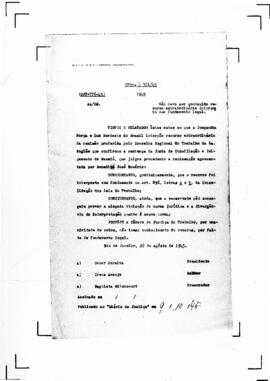 Acórdão nº 00776 de 1945