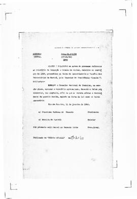 Acórdão nº 00034 de 1939