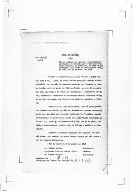 Acórdão nº 00182 de 1942