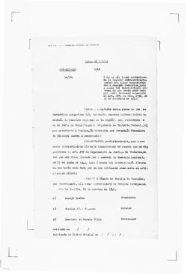 Acórdão nº 00247 de 1942