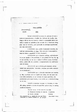 Acórdão nº 01102 de 1940