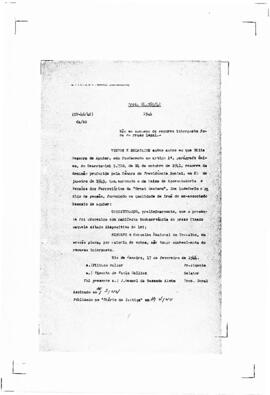 Acórdão nº 00046 de 1942