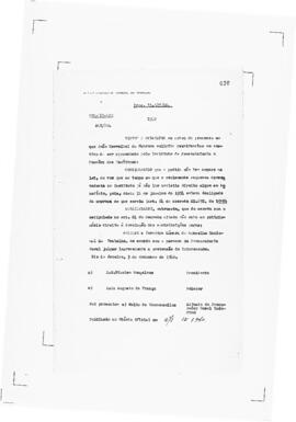 Acórdão nº 00267 de 1940