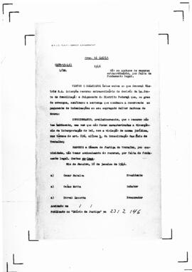 Acórdão nº 00055 de 1945