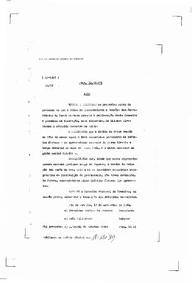 Acórdão nº 01147 de 1938