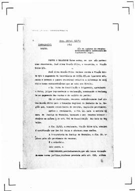 Acórdão nº 00410 de 1945