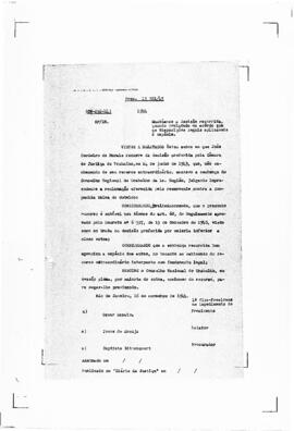 Acórdão nº 00298 de 1943