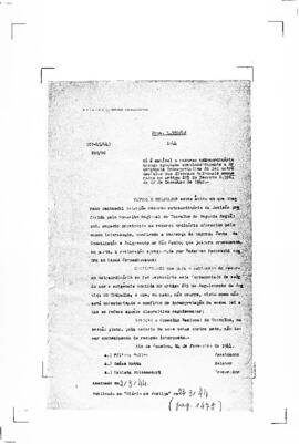 Acórdão nº 00047 de 1943