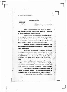 Acórdão nº 00406 de 1945