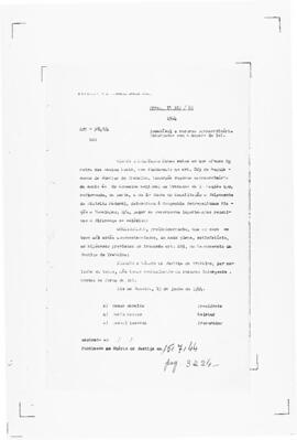 Acórdão nº 00384 de 1943