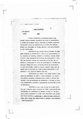 Acórdão nº 01203 de 1940