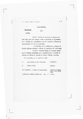 Acórdão nº 00583 de 1940