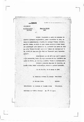 Acórdão nº 00332 de 1938