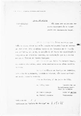 Acórdão nº 00561 de 1944