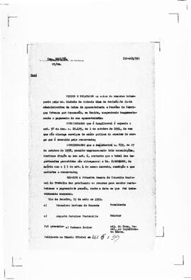 Acórdão nº 00263 de 1938