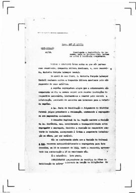 Acórdão nº 00399 de 1945