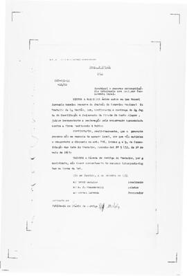 Acórdão nº 00651 de 1944