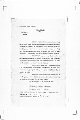 Acórdão nº 00087 de 1940