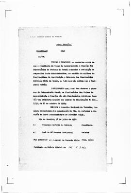 Acórdão nº 00883 de 1940