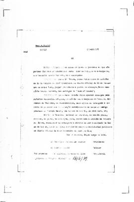 Acórdão nº 00288 de 1937