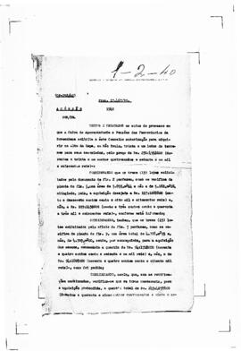 Acórdão nº 00152 de 1939