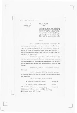 Acórdão nº 00117 de 1940