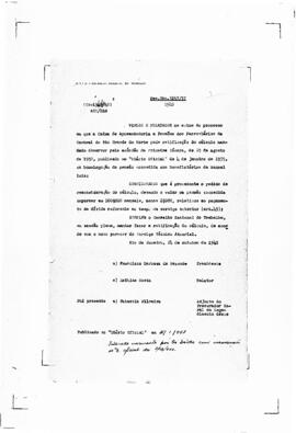 Acórdão nº 01344 de 1937