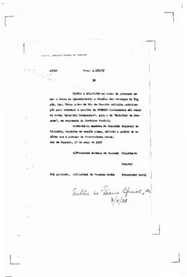 Acórdão nº 01074 de 1937