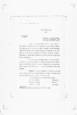 Acórdão nº 00109 de 1943