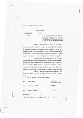 Acórdão nº 00215 de 1943