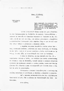 Acórdão nº 00343 de 1944