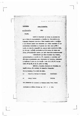 Acórdão nº 00453 de 1940